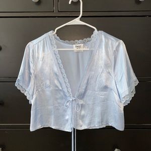 princess polly tie front top